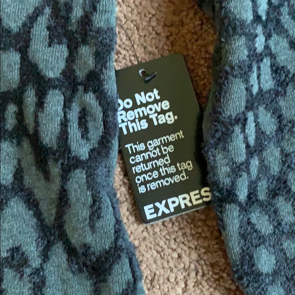 NWT Express Sweater Dress, Dark Gray, S - Picture 7 of 10